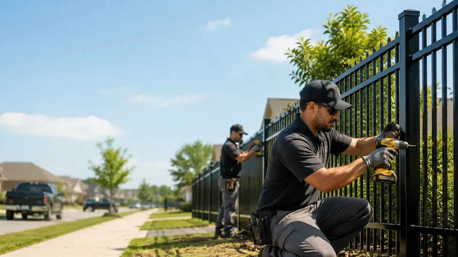 Metal Fence Installation in Perronville, MI